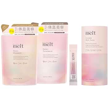 新品未開封　meltメルト　スムースシャンプー　トリートメント　生炭酸パウダー Amazon | melt メルト 生炭酸シャンプー クリーミーメルト